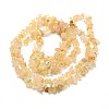 Natural Citrine Beads Strands X-G-O049-B-29-2