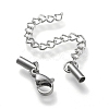 Tarnish Resistant 304 Stainless Steel Curb Chain Extender STAS-K195-29P-09-3