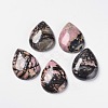 Natural Rhodonite Cabochons X-G-E335-02B-1