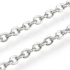 Tarnish Resistant 304 Stainless Steel Cable Chains CHS-S006-JN944-2-3