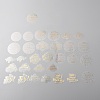 30Pcs 15 Styles Christmas Theme PET Self Adhesive Stickers STIC-WH0007-01C-1
