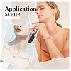 52Pcs 26 Style Alloy Rhinestone Slide Charms FIND-SC0005-51-5