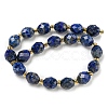Natural Lapis Lazuli Beads Strands G-N342-51-3