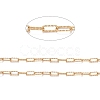 Ion Plating(IP) 304 Stainless Steel Paperclip Chains CHS-A007-01G-4