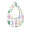 Printed Transparent Acrylic Pendants FIND-K017-15B-02-1