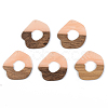 Opaque Resin & Walnut Wood Pendants RESI-S389-050A-C02-1
