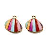 304 Stainless Steel Enamel Pendants LS-STAS-Z163-21G-06-1