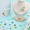 60Pcs 2 Styles Transparent Glass Beads GLAA-SC0002-96-4