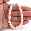Handmade Polymer Clay Beads Strands CLAY-N008-33-6