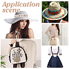 Boho Ethnic Pattern Polyester Webbing Ribbon OCOR-WH0120-61A-5