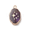 Natural Amethyst Pendants X-G-K333-01D-2
