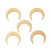 201 Stainless Steel 2-Loop Link Pendants STAS-N090-LA166-2