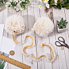 Super Bulky Imitation Fur Polyester Yarn OCOR-WH20005-34H-4