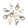 Zinc Alloy Lobster Claw Clasps E105-M-2