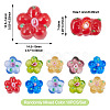 10Pcs Handmade Lampwork Beads LAMP-TADJ0001-01D-4