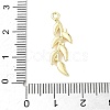 Brass Micro Pave Clear Cubic Zirconia Pendants KK-Z106-01G-05-3