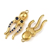 304 Stainless Steel Rhinestone Pendants LS-STAS-H242-05G-01-2