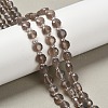 Natural Grey Agate Beads Strands G-B153-A01-1