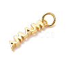 Mother's Day Brass Pendants KK-G399-25-3