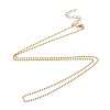 Brass Ball Chains Necklace Making NJEW-JN02838-04-1