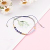 Adjustable Nylon Cord Braided Bead Bracelets BJEW-JB06024-5