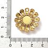 Opalite Flower Pendants STAS-R009-05G-03-3