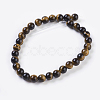 Natural Tiger Eye Beads Strands G-C076-6mm-1B-2