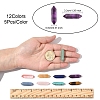 5Pcs Natural Obsidian Healing Stones G-FS0005-83I-4