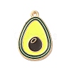 Alloy Enamel Pendants ENAM-E064-25KCG-06-1