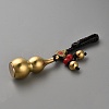 Feng Shui Gourd Brass Pendant Decorations HJEW-WH20002-01B-2