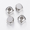 Tarnish Resistant 304 Stainless Steel Beads STAS-H426-02-6MM-1