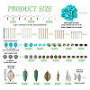 DIY Dangle Earring Making Kit DIY-SW0001-17-3