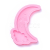 Food Grade Moon & Cloud Silicone Molds X-DIY-F045-28-2