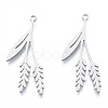Non-Tarnish 201 Stainless Steel Pendants STAS-N090-LA971-1-2
