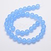 Natural & Dyed Malaysia Jade Bead Strands G-A146-10mm-A20-2