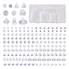 1000Pcs 10 Styles Rubber & Silicone & Plastic Ear Nuts KY-TA0001-21-1