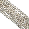 Natural Grey Agate Round Beads Strand G-L084-4mm-08-3