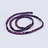 Electroplate Non-magnetic Synthetic Hematite Beads Strands G-J382-2x4x2mm-A05-1