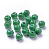 Dyed Natural Wood Beads X-WOOD-Q006-10mm-05-LF-1