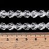 Synthetic Quartz Crystal Beads Strands G-Z119-A42-02-6