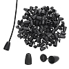 Plastic Cord End Caps FIND-WH0750-205-1
