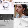 60Pcs 3 Colors 304 Stainless Steel Pendants STAS-UN0028-38-7