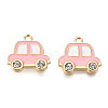 Alloy Enamel Pendants X-ENAM-S119-015B-2