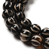 Tibetan Style dZi Beads Strands TDZI-NH0001-A01-01-3