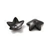Ion Plating(IP) 304 Stainless Steel Flower Bead Cap STAS-G127-05EB-3