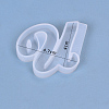 Letter DIY Silicone Molds X-DIY-I034-08U-3