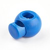 Plastic Iron Spring Cord Locks X-FIND-WH0017-06-2
