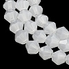 Imitation Jade Glass Beads Strands EGLA-A039-J4mm-D06-3