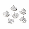 Non-Tarnish 304 Stainless Steel Pendants STAS-I149-03P-1