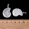 Natural Quartz Crystal Pendants G-Q601-45I-3
